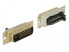 Delock 65883 - DVI 24+1 - Silver - Gold - 36.8 mm - 17.1 mm - 12.5 mm