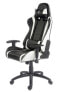 Фото #10 товара LC-Power LC-GC-2 - PC gaming chair - 150 kg - Metal - Plastic - Black - White - Foam - Black - White