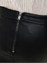 Фото #2 товара Base Faux Leather Skirt OTW Noos Black