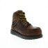 Wolverine Hellcat Wedge Moc Toe Ultraspring CarbonMax 6" Mens Brown Work Boots