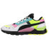 Фото #3 товара Puma Swxp Rs 2.0 Lace Up Mens Black, Blue, Green, Purple, White Sneakers Casual