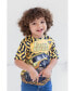 Фото #2 товара Boys Maximum Destruction Earth Shaker Mohawk Warrior 3 Pack T-Shirts Yellow / Grey / Purple