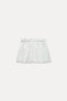 EMBROIDERED RUBBERISED SKORT