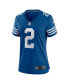 Фото #3 товара Women's Carson Wentz Royal Indianapolis Colts Alternate Game Jersey
