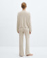 ფოტო #7 პროდუქტის Women's Straight Knitted Pants