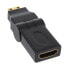Фото #5 товара InLine HDMI Adapter HDMI A female / HDMI C male swing type gold plated