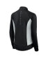 ფოტო #4 პროდუქტის Women's Black Boston Celtics Studio Fitted Full-Zip Gym Track Jacket