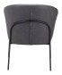 Фото #4 товара 30" Steel, Polyester Quinten Boho Chic Accent Chair