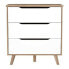 Chest of drawers Vankka Wood Oak (80 x 42 x 86,3 cm)