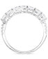 ფოტო #3 პროდუქტის Cubic Zirconia Seven Stone Band in Sterling Silver