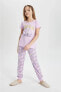 Kız Çocuk Looney Tunes Kısa Kollu Pijama Takımı C1964A824SP