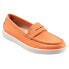 Фото #2 товара Trotters Dina T2000-800 Womens Orange Wide Leather Loafer Flats Shoes