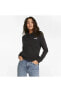 Фото #1 товара Ess+ Embroidery - Kadın Siyah Kapüşonlu Spor Sweatshirt - 848332 01
