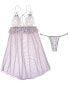 Фото #3 товара Anna Kay 2Pc Babydoll & Robe Set Women's