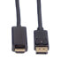 Фото #2 товара ROLINE DisplayPort Cable - DP - UHDTV - M/M - 2 m - 2 m - DisplayPort - Male - Male - Straight - Straight