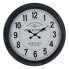 Настенное часы Белый Чёрный Железо 70 x 70 x 6,5 cm