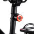 Фото #1 товара Lampka rowerowa tylna LED USB-C czerwone światło sensor STOP czarna