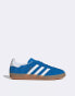 adidas Originals Gazelle Indoor in blue and white