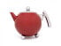 Bredemeijer Group Bredemeijer Duet Bella Ronde - Single teapot - 1200 ml - Red - Stainless steel