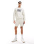 Фото #8 товара Armani EA7 large chest logo sweatshirt in beige co-ord