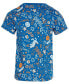 Little Boys Doodle-Print Cotton T-Shirt, Created for Macy's