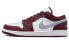 Air Jordan 1 Low Bordeaux 553558-615 Sneakers