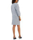 Women's Tweed Button-Front Jacket & Pencil Skirt Suit