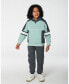 ფოტო #3 პროდუქტის Big Boys Fleece Sweatpants With Cargo Pockets Dark Gray