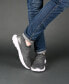 ფოტო #7 პროდუქტის Men's Pierce Casual Slip-On Knit Walking Sneakers
