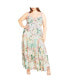 Фото #1 товара Платье женское City Chic plus Size Janey Maxi Dress
