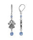 ფოტო #1 პროდუქტის Paw Print Drop Earrings