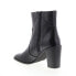 Фото #6 товара Diba True Mind Reeder 54405 Womens Black Leather Ankle & Booties Boots