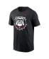 Фото #3 товара Nike Men's Black Georgia Bulldogs Primetime Evergreen Alternate Logo T-Shirt