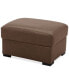 Radley 32" Leather Ottoman, Created for Macy's