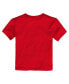 ფოტო #4 პროდუქტის Toddler Boys and Girls Red Los Angeles Angels City Connect Graphic T-shirt