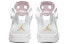 Jordan Air Jordan 6 retro "gold hoops" 耳环 轻便 高帮 复古篮球鞋 女款 白粉 / Кроссовки Jordan Air Jordan DH9696-100