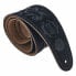 Фото #5 товара Levys Black Paisley Suede Strap 3"