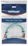 Фото #2 товара Intellinet Fiber Optic Patch Cable - OM3 - SC/SC - 2m - Aqua - Duplex - Multimode - 50/125 µm - LSZH - Fibre - Lifetime Warranty - Polybag - 2 m - OM3 - SC - SC