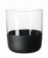 Фото #2 товара Villeroy Boch Manufacture Rock Blanc Double Old Fashioned Glasses, Set of 4