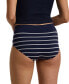 Seamless Striped Jersey High-Rise Brief Underwear, 4L0094