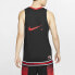 Фото #4 товара Nike x CLOT 联名款 美式复古中国风舞狮印花篮球背心 男款 黑色 / Кроссовки Nike CQ9344-010 Workout Basketball_Vest x CLOT