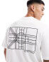 Фото #1 товара adidas Training t-shirt with Tiro nation graphic in white