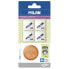 Фото #1 товара MILAN Blister Pack 1 Spin New Look Pencil Sharpener+4 Erasers