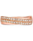 Ring Featuring (1/2 ct. t.w.) Nude Diamond™ set in 14k Rose Gold