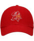 Фото #3 товара Men's x Zubaz Red Tampa Bay Buccaneers Undervisor Clean Up Adjustable Hat