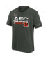 Big Boys Anthracite Cincinnati Bengals 2021 AFC Champions Locker Room Trophy Collection T-shirt