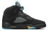 Jordan Air Jordan 5 "Aqua" 湖水 中帮 复古篮球鞋 男款 黑蓝 / Кроссовки Jordan Air Jordan DD0587-47