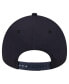 Фото #3 товара Men's Navy Boston Red Sox Team Color A-Frame 9FORTY Adjustable Hat