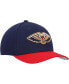 Men's Navy, Red New Orleans Pelicans MVP Team Two-Tone 2.0 Stretch-Snapback Hat