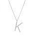 Silver necklace with pendant K Cubica RZCU11 (chain, pendant)